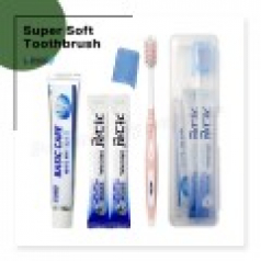 M케이스 니치 슈퍼소프트캡칫솔 애경2080치약 가그린2p 슬림모 구강세트