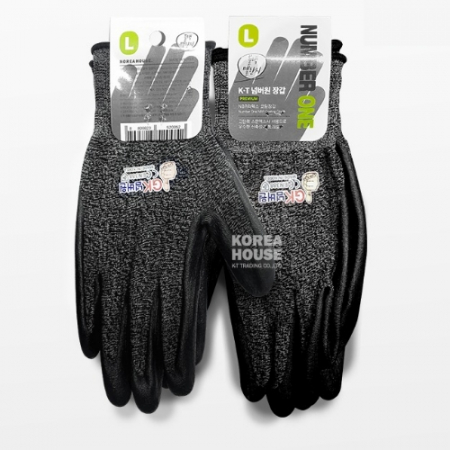 K·T 넘버원 장갑 블랙멜란지 L/M/S #2
