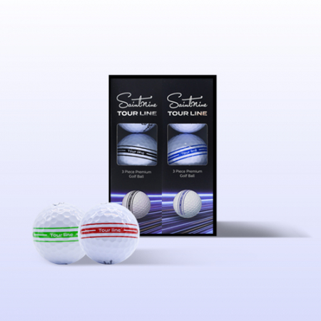 세인트나인 투어 라인 6구(3pc) 골프공//로고인쇄 #2