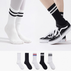 중목 여성 패션양말 스포티 양말