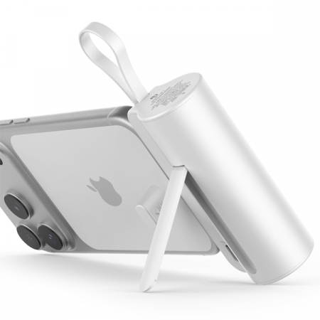 DOXX PD20W 2in1 일체형 듀얼 LCD 도킹형 보조배터리 LED숫자표시 5000mAh #4