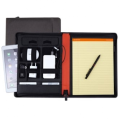 파워뱅크 지퍼서류바인더(A4) 메모패드노트 (A4)-2502F