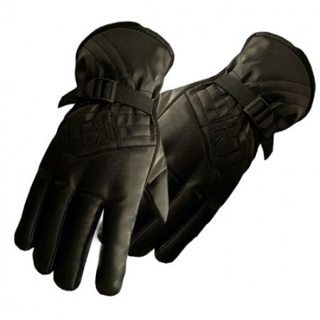 오토바이 가죽 미끄럼방지 털 가죽 장갑 #2