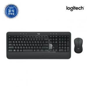 로지텍 무선 키보드 마우스세트 블랙