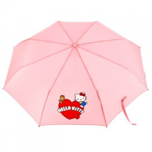 캐릭터 3단 수동 우산