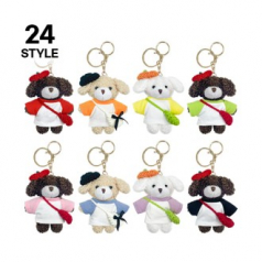 나그랑 티셔츠 가방 강아지 인형 키링 캐릭터 열쇠고리 키홀더 굿즈 어린이 선물