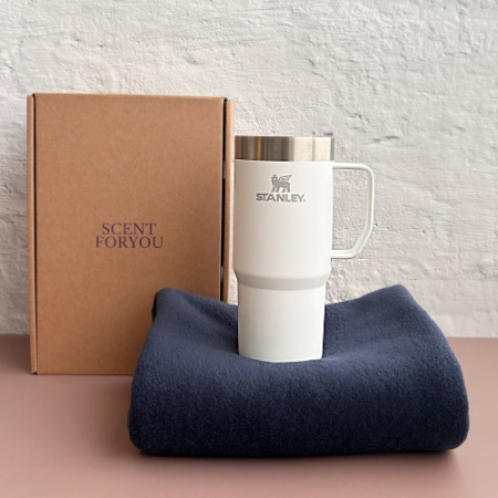 센트포유 스탠리 서버번머그473+국산담요세트 #2