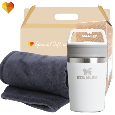 방한용품세트 2종 스탠리 카페투고머그236ml+따소담 담요) #2