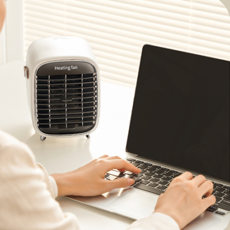 3단 심플 선물용 온풍기 미니히터 난방 K2539 #2