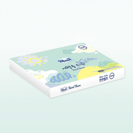 미래생활 잘풀리는집 여행용 미용티슈 56매 #2