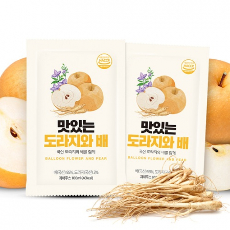 맛있는 도라지와 배즙 100ml 100포 #2