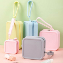 라피더스 친환경 실리콘 각설탕 멀티 파우치(정사각형)