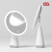 작은이미지: 오아 뷰티 LED 무선 탁상 조명 화장 접이식 책상 메이크업 거울 #2
