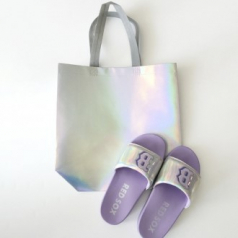 홀로그램 부직포 쇼핑백 소형