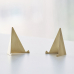 작은이미지: 황동 삼각 명함 사진꽂이 엽서 메모꽂이 거치대 #4