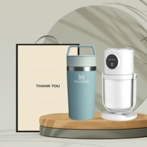 시즈넬 선물세트 디렉션가습기+ 스탠리 카페투고 텀블러  354ml