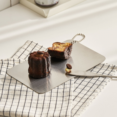 국내제작 스탠 스테인리스 도마 미니 캠핑용 #4