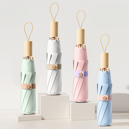 준성 삼색삼단 투톤 3단 우양산 #3