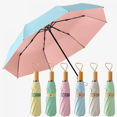 준성 삼색삼단 투톤 3단 우양산 #2