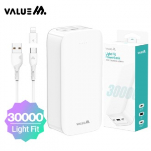 뉴에이커 라이트 핏 보조배터리 30000mAh (SM-VM-PA303P10W)