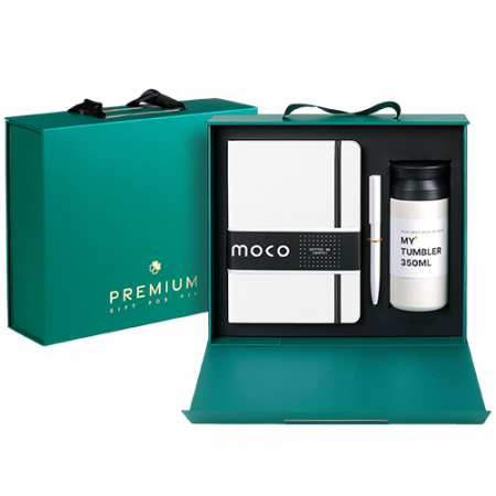[MOCO] 프리미엄 웰컴키트 A (버블팝 양장노트+워터드롭 수성볼펜+마이 텀블러) #3
