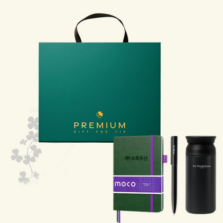 [MOCO] 프리미엄 웰컴키트 A (버블팝 양장노트+워터드롭 수성볼펜+마이 텀블러) #4