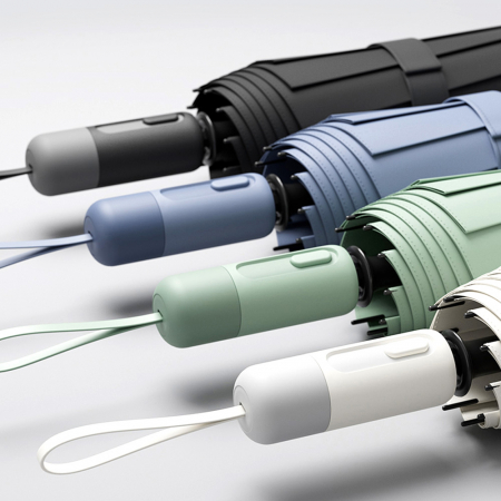 준성 캡슐 암막 3단 자동 양우산 #3