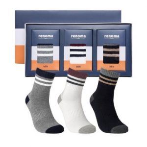 레노마 스포츠 캐쥬얼 남성3족세트
