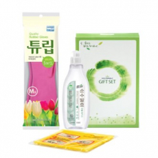 참그린식물 고무장갑 행주 3종