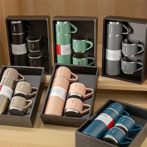 17온스 단열 머그컵 보온병 셋트