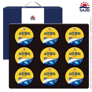 사조 참치세트9호(참치9개) 선물세트