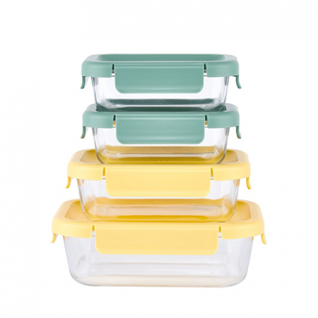 AGK 에어락 밀폐찬통 직사각 4조 8P #2