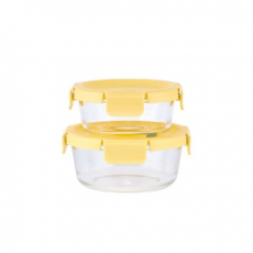 AGK 에어락 밀폐찬통  원형 2조 4P