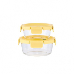 AGK 에어락 밀폐찬통  원형 2조 4P