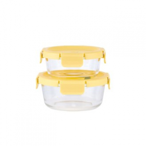 AGK 에어락 밀폐찬통  원형 2조 4P