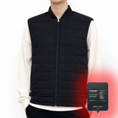 겨울 데일리 웰론 경량 온열 발열 조끼 M-4XL