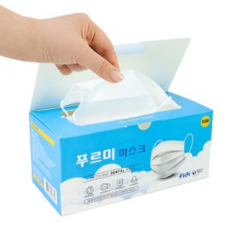 푸르미 국내산 3중 필터 마스크
