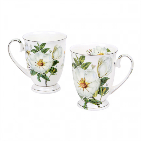 목련 본차이나 마르키 머그 2P #2