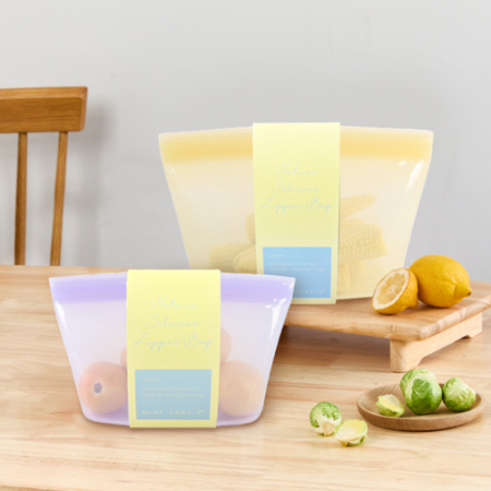 AGK 노르딕 네이쳐 실리콘 지퍼백 2P 세트 #3