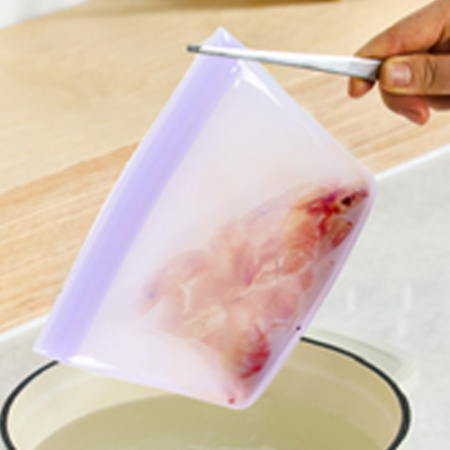 AGK 노르딕 네이쳐 실리콘 지퍼백 2P 세트 #4