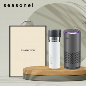 시즈넬 선물세트 공기청정기+ 스탠리 고진공 텀블러 473