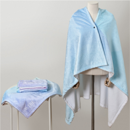 리유저블 극세사 스냅 담요 중형 100x65 // 풀컬러 인쇄 #2