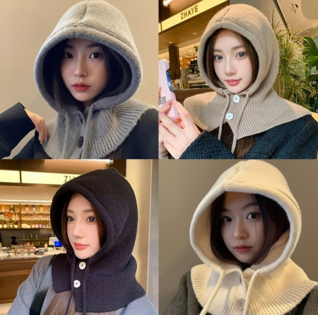 바라클라바 넥워머 방한모자 겨울모자 멀티워머 방한용품 후드머플러 #2