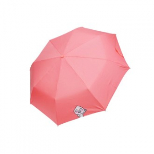 캐릭터 3단 완전자동우산 핑크