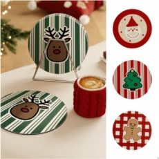 윈터 메리 크리스마스 테이블 매트 P2558