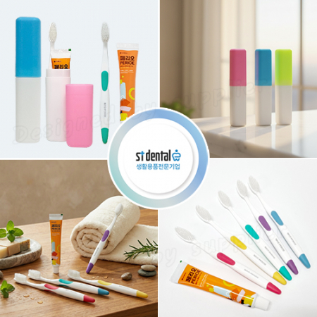 뉴 따봉LG미세모+페리오 칫솔치약 여행용세트 #5