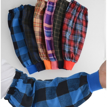 국산 겨울토시/ 도톰한 체크무늬 팔토시/ 작업토시 #2