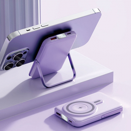 파인큐브 10000mAh 보조배터리 파스텔 3in1 맥세이프형 WH-DOC #5