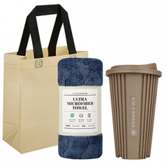 친환경 녹색인증 무스 텀블러 + 타올 선물세트