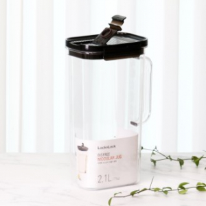 락앤락 비스프리 모듈러 식탁용 물병 냉장고 업소용 카페 물통 2.1L (ABF739BRW)